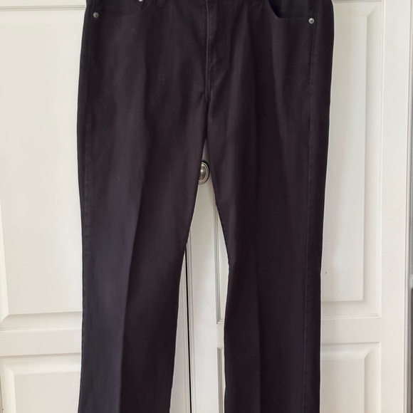 Levi’s‎ 505 straight Black Jeans. Size 14s - Picture 1 of 8